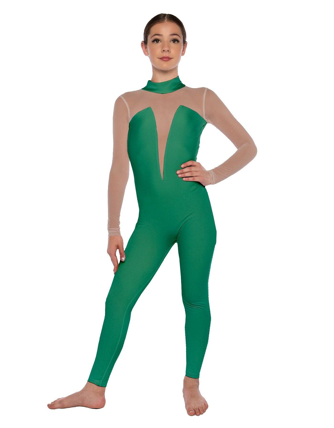 Solid Lycra Elude Unitard