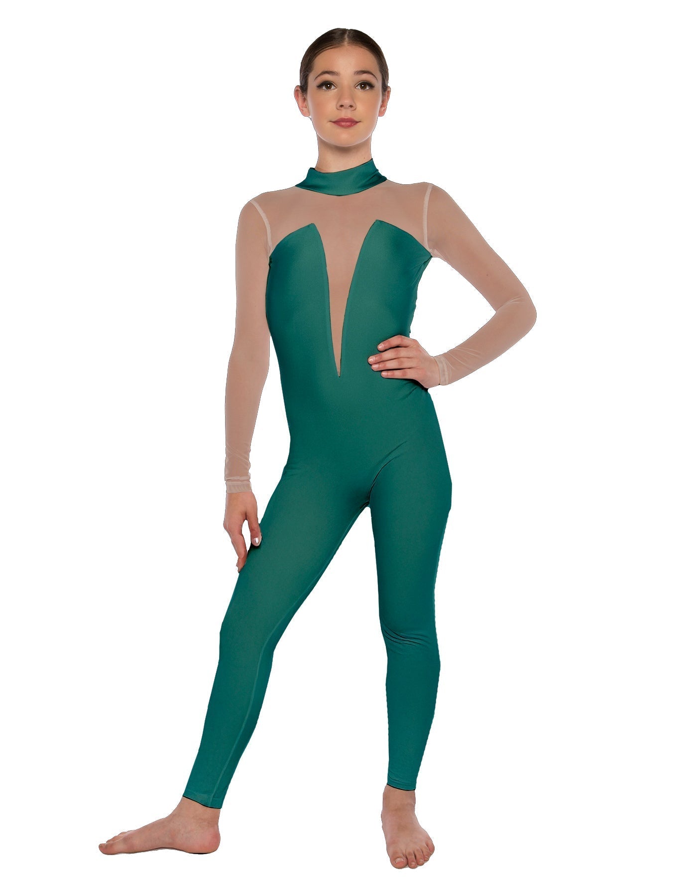 Solid Lycra Elude Unitard