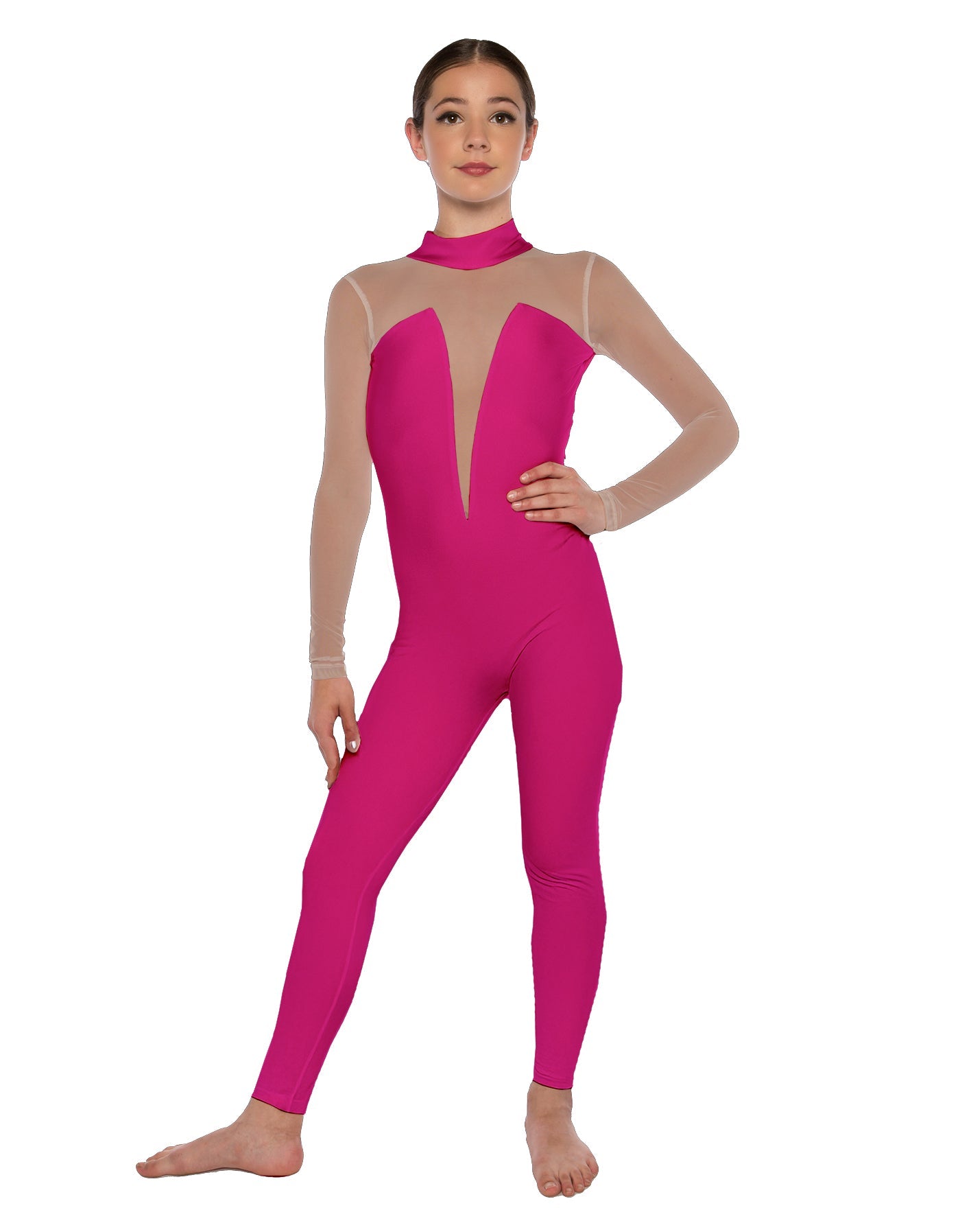 Solid Lycra Elude Unitard