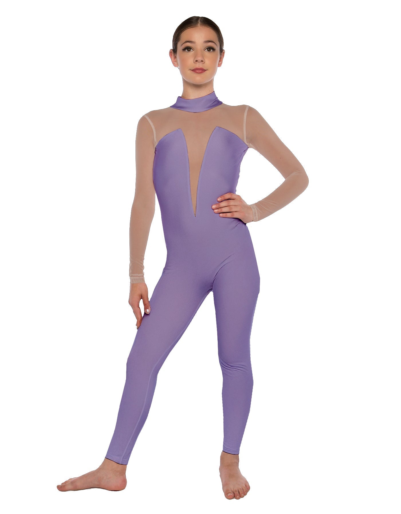 Solid Lycra Elude Unitard