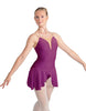 Solid Lycra Regal Leotard with Peplum