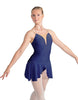 Solid Lycra Regal Leotard with Peplum