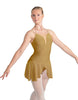 Solid Lycra Regal Leotard with Peplum