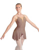 Solid Lycra Regal Leotard with Peplum