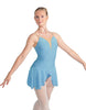 Solid Lycra Regal Leotard with Peplum