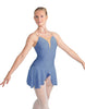 Solid Lycra Regal Leotard with Peplum