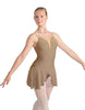 Solid Lycra Regal Leotard with Peplum