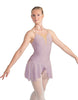 Solid Lycra Regal Leotard with Peplum
