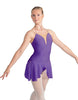 Solid Lycra Regal Leotard with Peplum