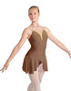 Solid Lycra Regal Leotard with Peplum