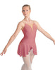 Solid Lycra Regal Leotard with Peplum