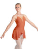 Solid Lycra Regal Leotard with Peplum