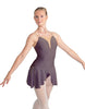 Solid Lycra Regal Leotard with Peplum
