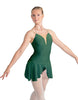 Solid Lycra Regal Leotard with Peplum