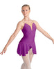 Solid Lycra Regal Leotard with Peplum