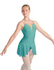 Solid Lycra Regal Leotard with Peplum