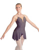 Solid Lycra Regal Leotard with Peplum