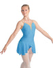Solid Lycra Regal Leotard with Peplum