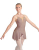 Solid Lycra Regal Leotard with Peplum