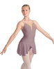 Solid Lycra Regal Leotard with Peplum