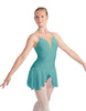 Solid Lycra Regal Leotard with Peplum