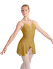 Solid Lycra Regal Leotard with Peplum