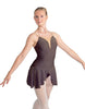 Solid Lycra Regal Leotard with Peplum