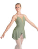 Solid Lycra Regal Leotard with Peplum