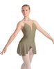 Solid Lycra Regal Leotard with Peplum