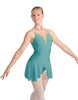 Solid Lycra Regal Leotard with Peplum