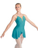 Solid Lycra Regal Leotard with Peplum