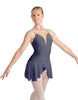 Solid Lycra Regal Leotard with Peplum