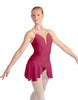 Solid Lycra Regal Leotard with Peplum