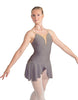 Solid Lycra Regal Leotard with Peplum