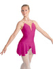 Solid Lycra Regal Leotard with Peplum