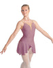 Solid Lycra Regal Leotard with Peplum