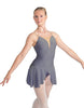 Solid Lycra Regal Leotard with Peplum