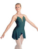 Solid Lycra Regal Leotard with Peplum