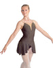 Solid Lycra Regal Leotard with Peplum