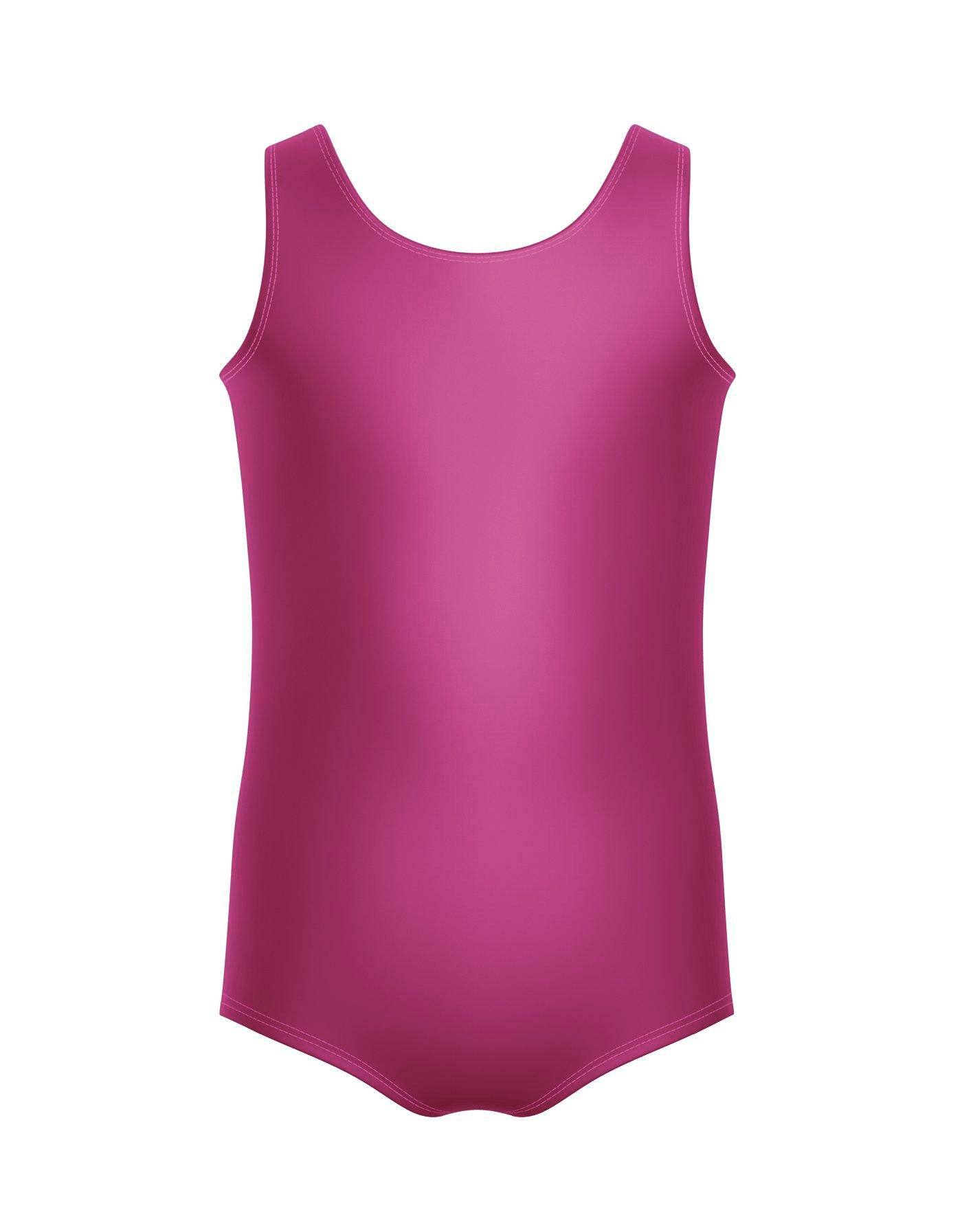 Solid Lycra Tank Leotard