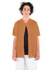 Solid Baseball Jersey With Snaps