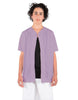 Solid Baseball Jersey With Snaps