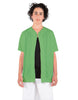 Solid Baseball Jersey With Snaps