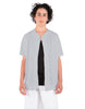 Solid Baseball Jersey With Snaps