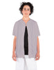 Solid Baseball Jersey With Snaps