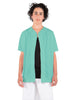 Solid Baseball Jersey With Snaps