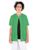 Solid Baseball Jersey With Snaps