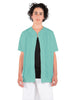Solid Baseball Jersey With Snaps