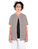 Solid Baseball Jersey With Snaps
