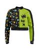 2 Tone Cropped Jockey Jacket